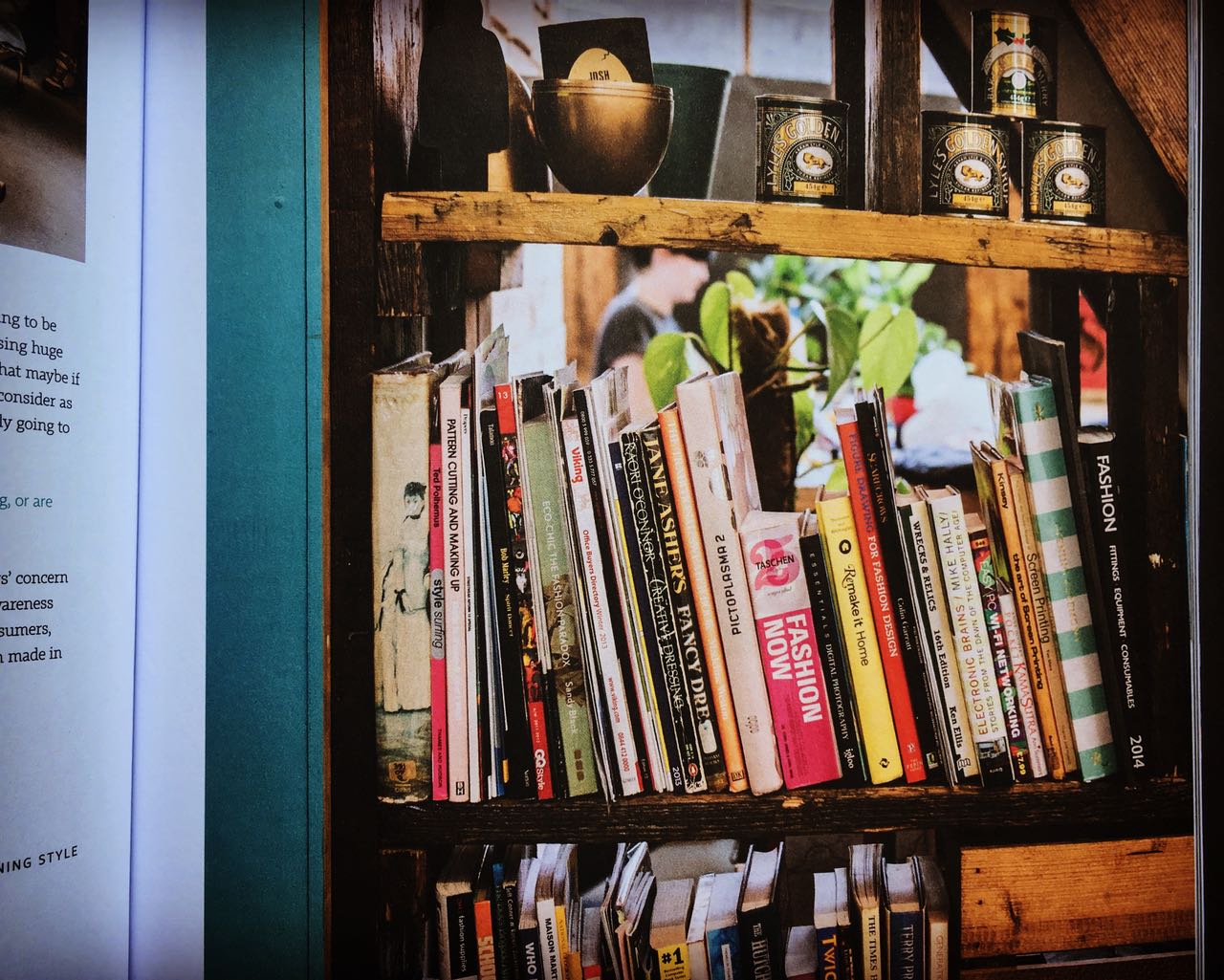 Book Shelf - Photo Curtesy - Lagom Issue 1