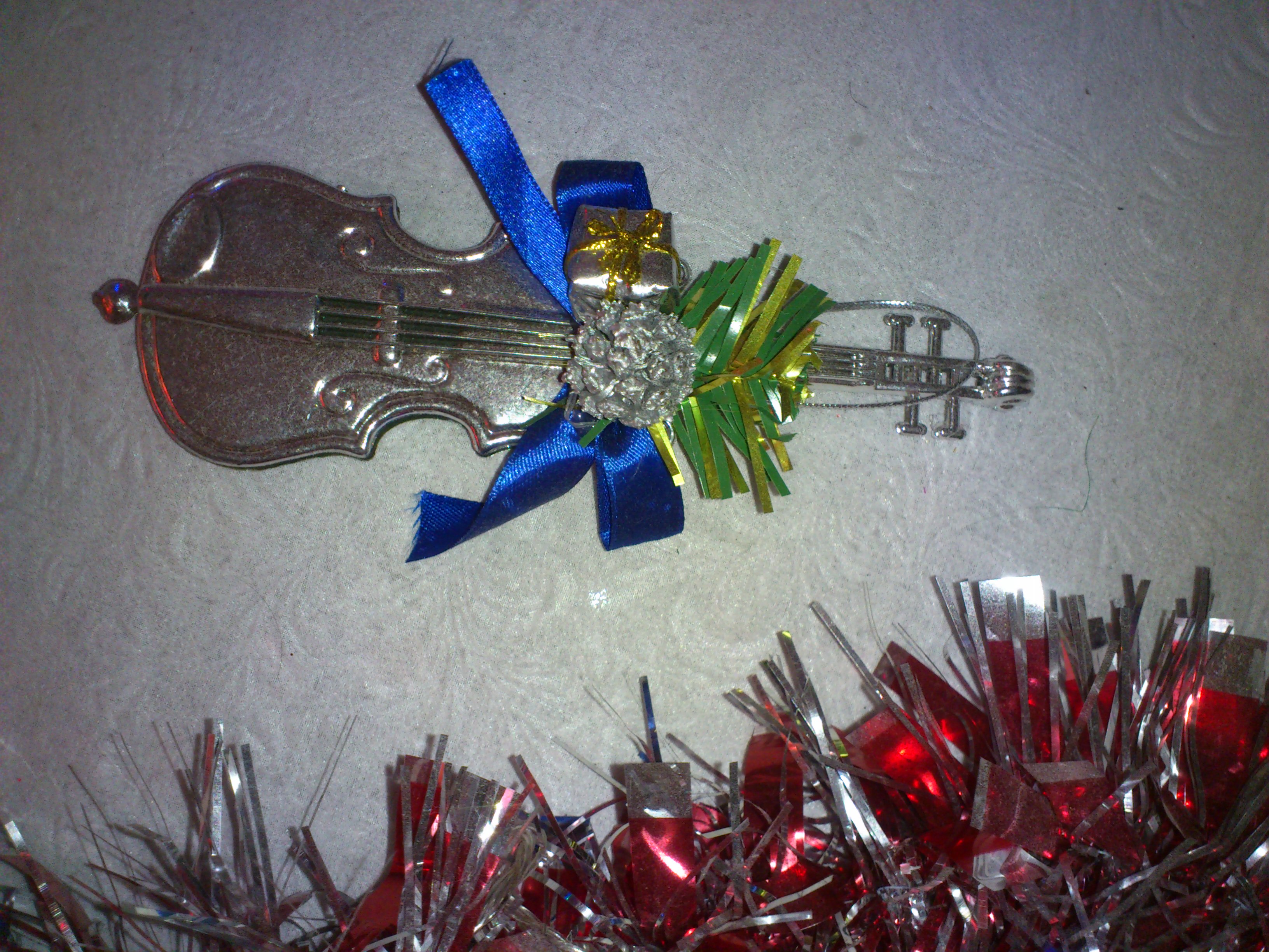 Xmas Decoration Violin