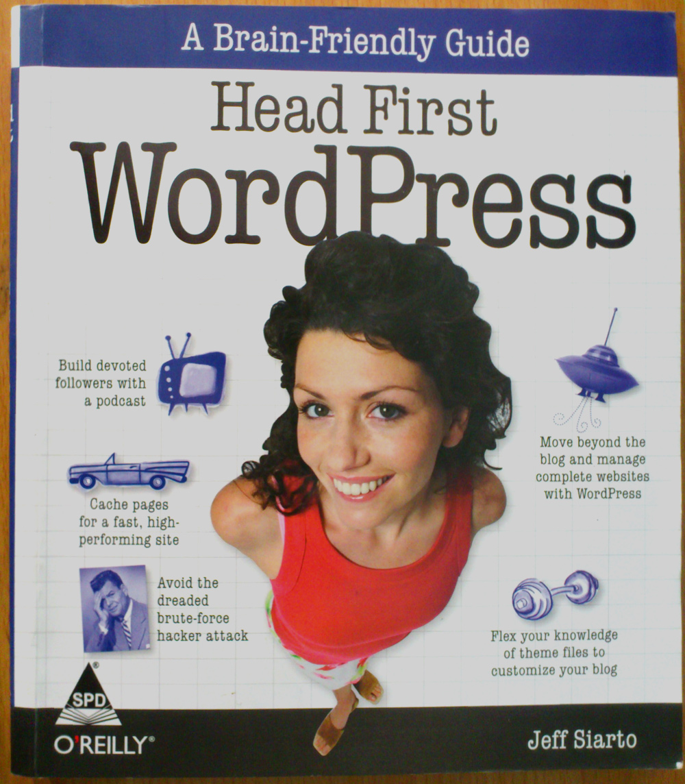 Head First WordPress Book Cover